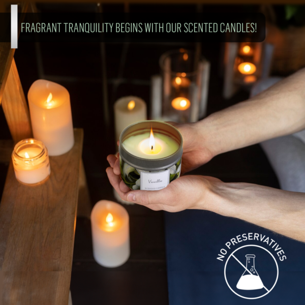 Vanilla Room Spray With Candle - Image 8