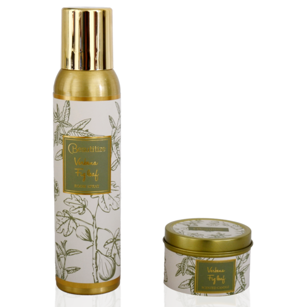 Verbena Room Spray With Candle