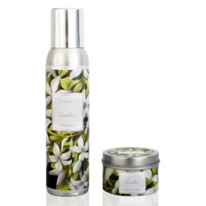 Vanilla Room Spray With Candle